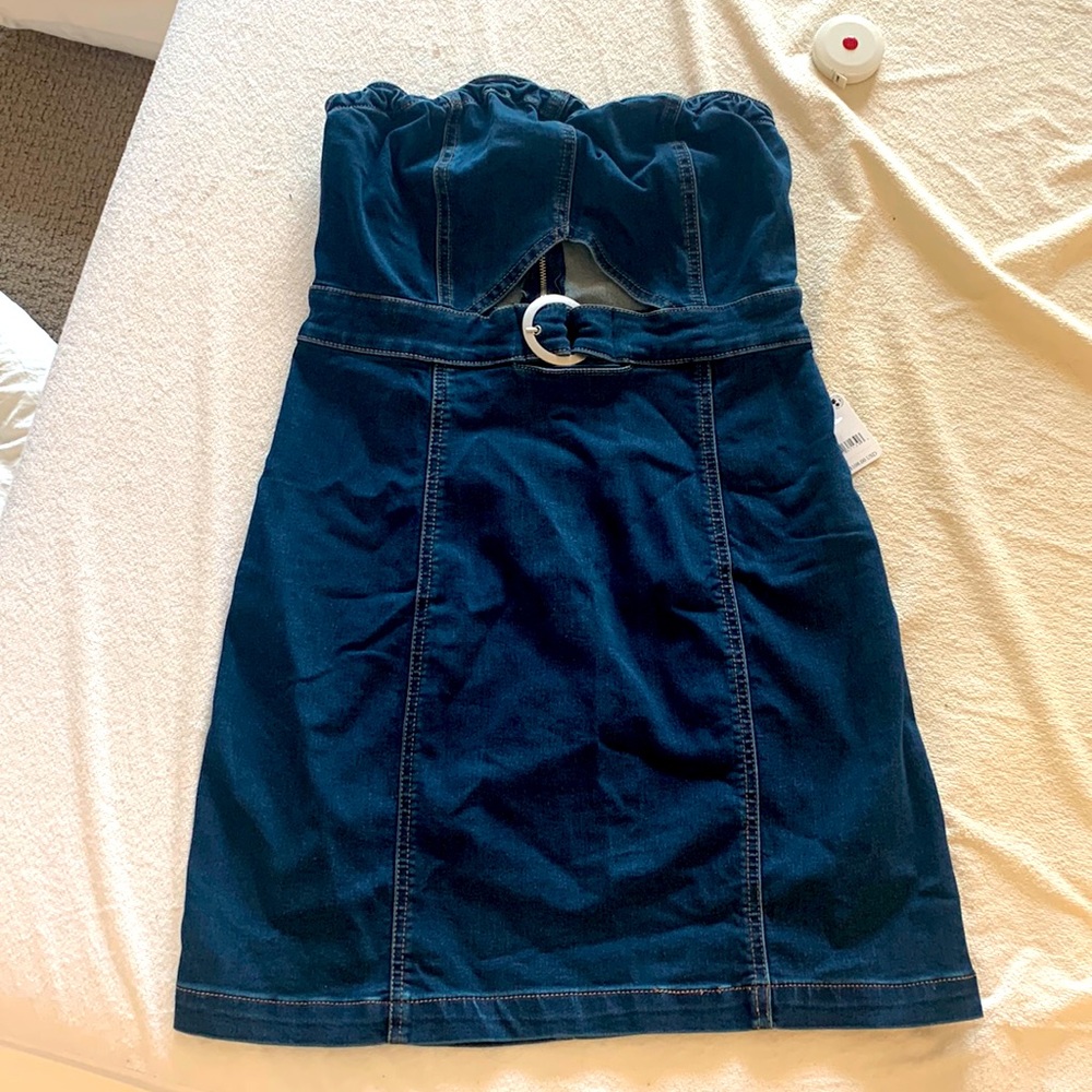 NEW Free People Denim Dress